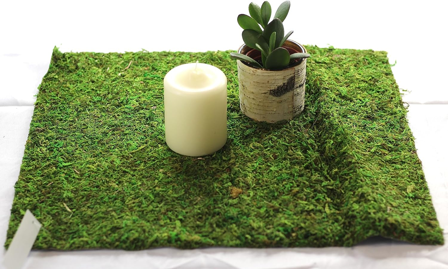 Preserved Moss Runner and Mats (18In X 16In Mat)