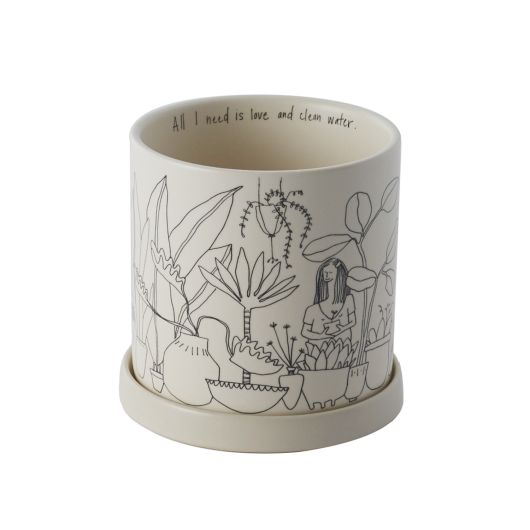 PLANT LADY POT. 4.25 inches