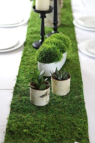 Preserved Moss Runner and Mats (18in x 48in Runner)