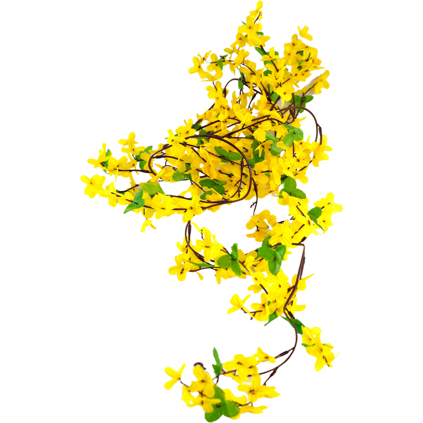 4ft forsythia garland.