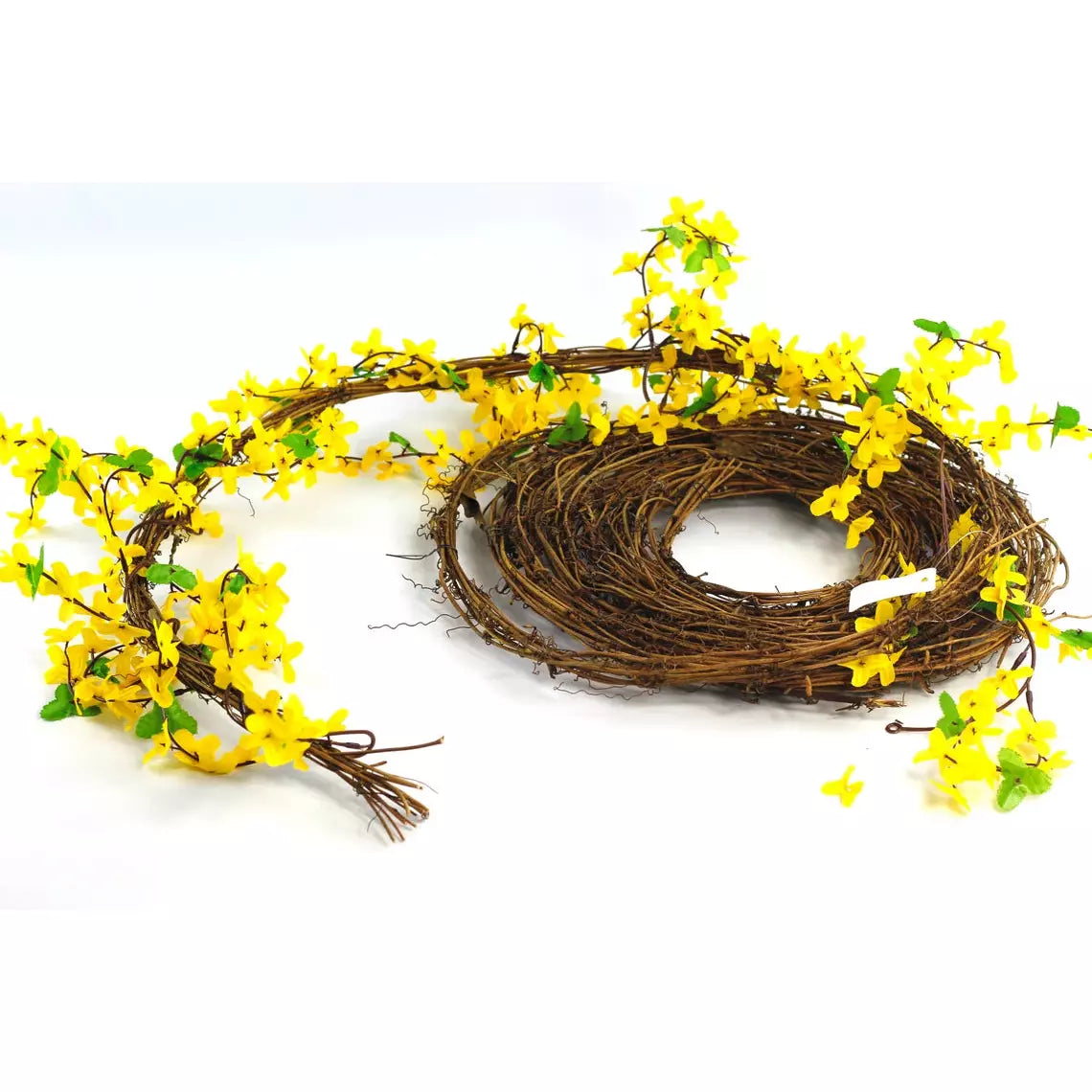 4ft forsythia garland.