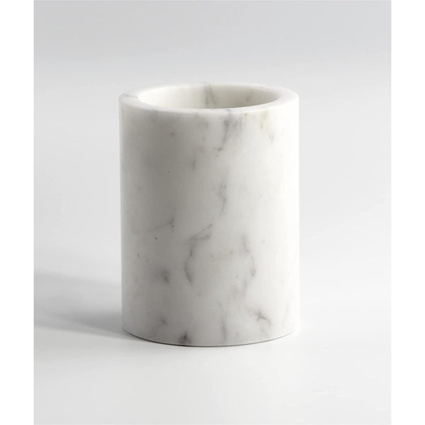 Marble cylinder vase 3'' diameter x 4'' high